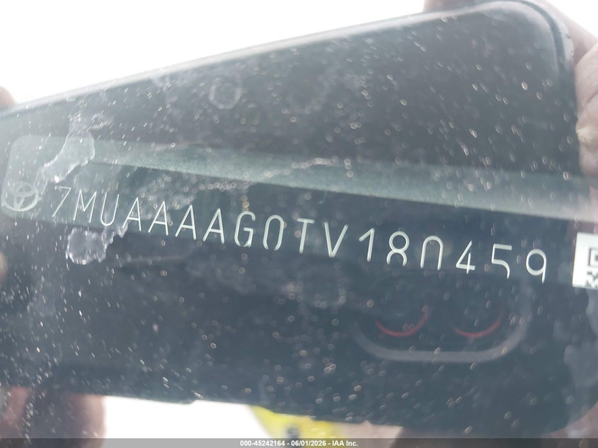 2026 Toyota Corolla cross VIN 7MUAAAAG0TV180459 IAAI salvage auction — LEFT SIDE, Salvage Title, sold $5,975 on 2026-07-21 (photo 9)