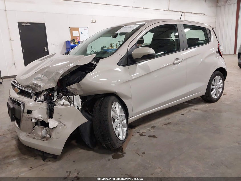 2018 Chevrolet Spark VIN KL8CD6SA9JC461121 IAAI salvage auction — FRONT & REAR, Salvage Title, sold $800 on 2026-07-07 (photo 2)