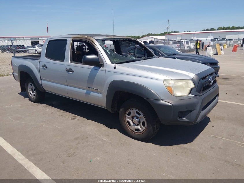 2013 Toyota Tacoma VIN 5TFJX4CN0DX026061 IAAI salvage auction — Burn Interior, Junk Receipt (North Carolina), sold $2,150 on 2026-07-08 (photo 1)