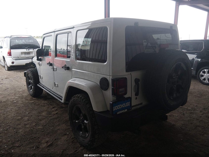 2015 Jeep Wrangler / VIN 1C4BJWEG6FL742585 IAAI salvage auction — LEFT FRONT, Salvage Title, sold $5,975 on 2026-07-09 (photo 3)