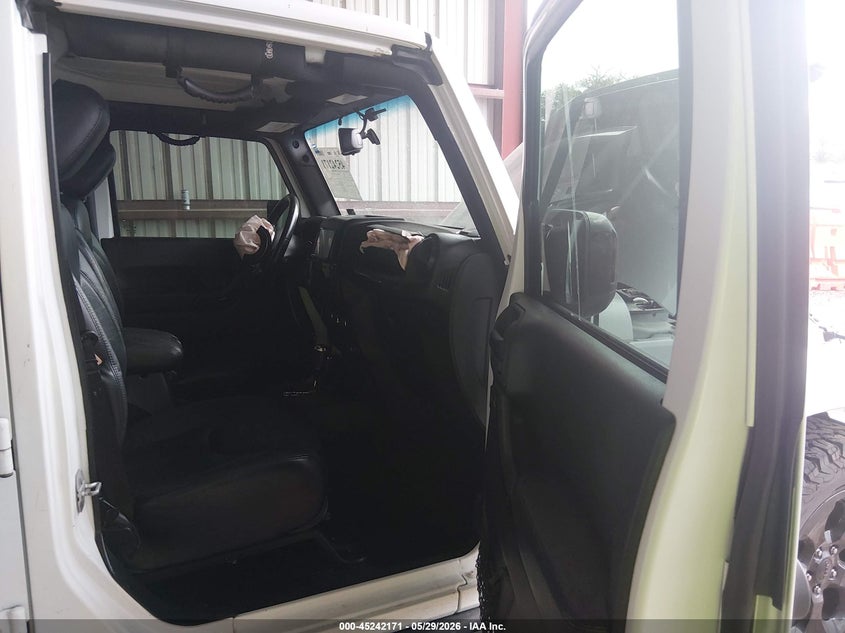2015 Jeep Wrangler / VIN 1C4BJWEG6FL742585 IAAI salvage auction — LEFT FRONT, Salvage Title, sold $5,975 on 2026-07-09 (photo 5)