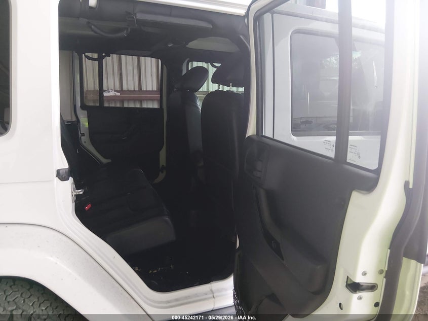 2015 Jeep Wrangler / VIN 1C4BJWEG6FL742585 IAAI salvage auction — LEFT FRONT, Salvage Title, sold $5,975 on 2026-07-09 (photo 8)