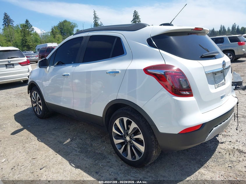 2020 Buick Encore VIN KL4CJCSB0LB055450 IAAI salvage auction — FRONT & REAR, Salvage Title, sold $1,000 on 2026-07-08 (photo 3)