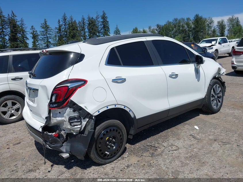 2020 Buick Encore VIN KL4CJCSB0LB055450 IAAI salvage auction — FRONT & REAR, Salvage Title, sold $1,000 on 2026-07-08 (photo 4)