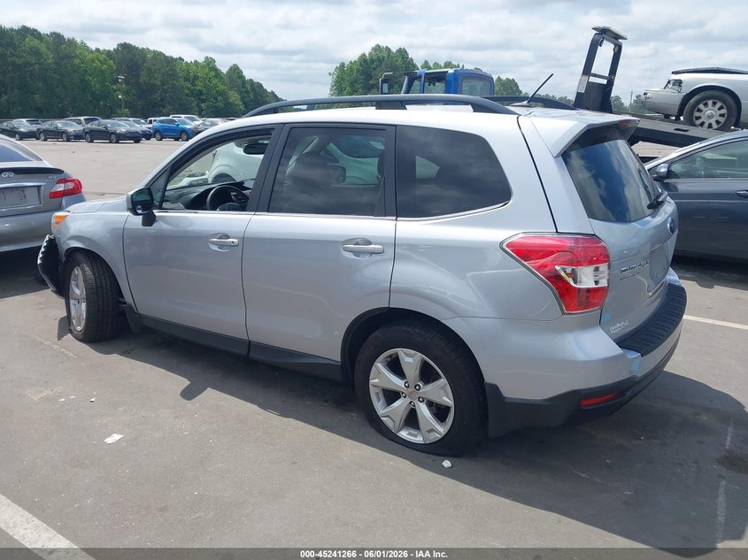 2015 Subaru Forester VIN JF2SJARC3FH806838 IAAI salvage auction — FRONT END, Salvage (North Carolina), sold $1,250 on 2026-07-08 (photo 3)