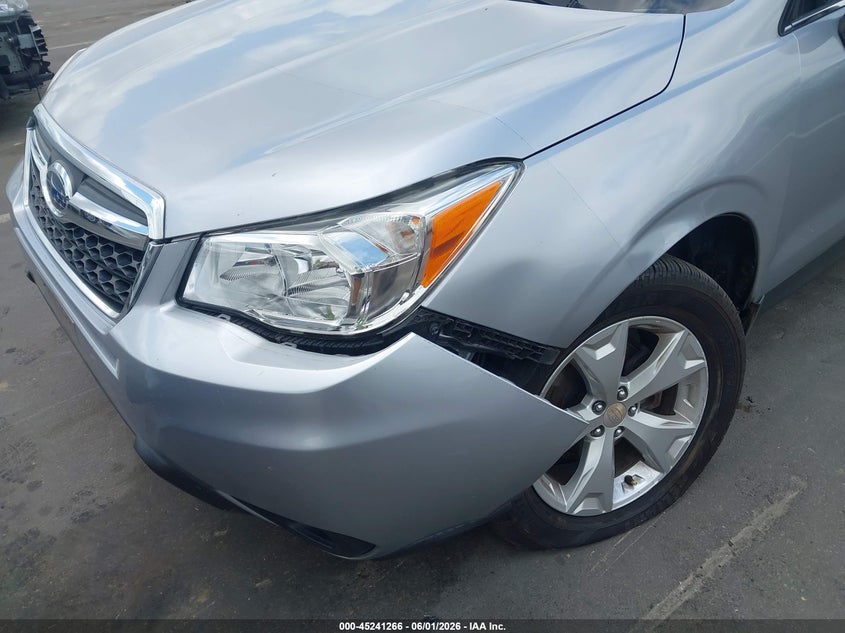 2015 Subaru Forester VIN JF2SJARC3FH806838 IAAI salvage auction — FRONT END, Salvage (North Carolina), sold $1,250 on 2026-07-08 (photo 6)