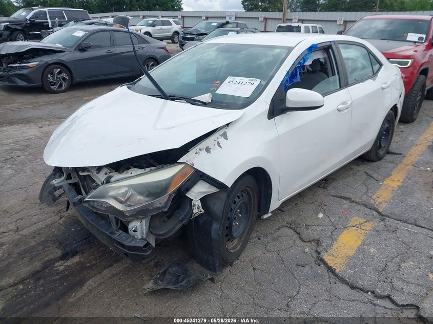 2016 Toyota Corolla VIN 5YFBURHE7GP428763 IAAI salvage auction — RIGHT FRONT, Salvage Title, sold $1,850 on 2026-07-22 (photo 2)