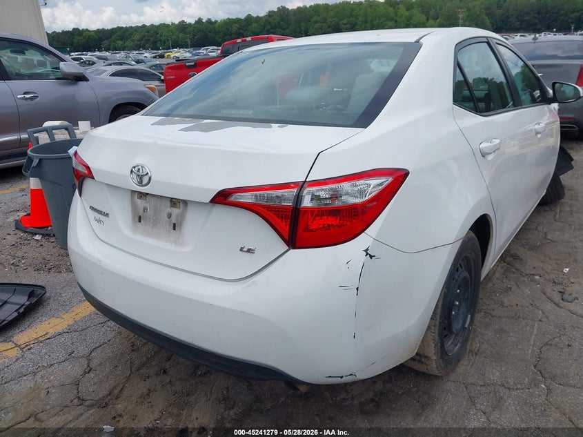 2016 Toyota Corolla VIN 5YFBURHE7GP428763 IAAI salvage auction — RIGHT FRONT, Salvage Title, sold $1,850 on 2026-07-22 (photo 4)