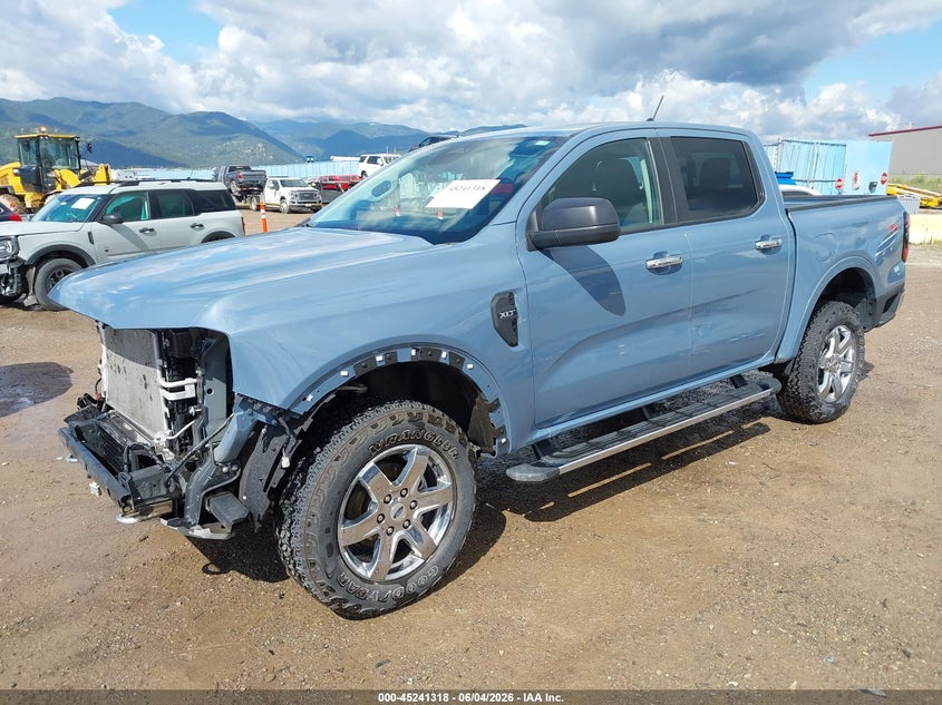 2024 Ford Ranger VIN 1FTER4HP9RLE56806 IAAI salvage auction — FRONT END, Salvage Title, sold $14,950 on 2026-08-19 (photo 2)