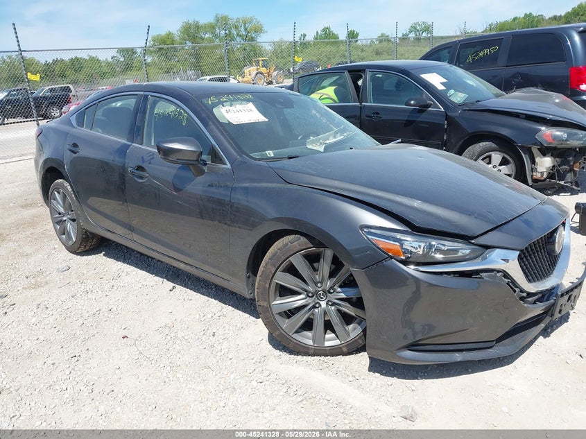 2021 Mazda 6 VIN JM1GL1TY0M1614849 IAAI salvage auction — SUSPENSION, Salvage Title, sold $850 on 2026-07-14 (photo 1)