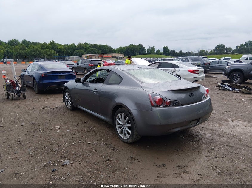 2014 Infiniti Q60 VIN JN1CV6EL0EM130836 IAAI salvage auction — UNDERCARRIAGE, Clear (Tennessee), sold $3,900 on 2026-07-29 (photo 3)