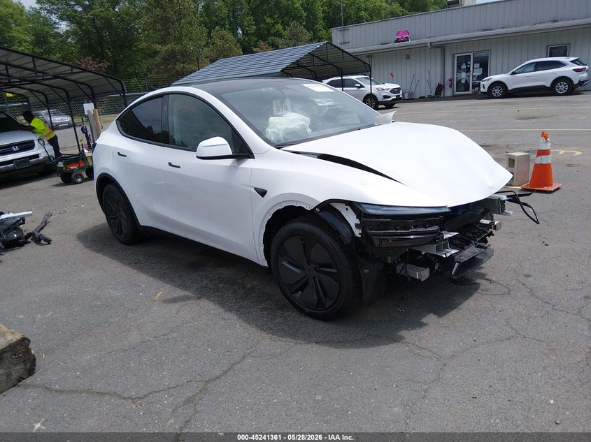 2026 Tesla Model y VIN 7SAYGDEE0TA484199 IAAI salvage auction — FRONT END, Salvage Title, sold $16,600 on 2026-07-23 (photo 1)