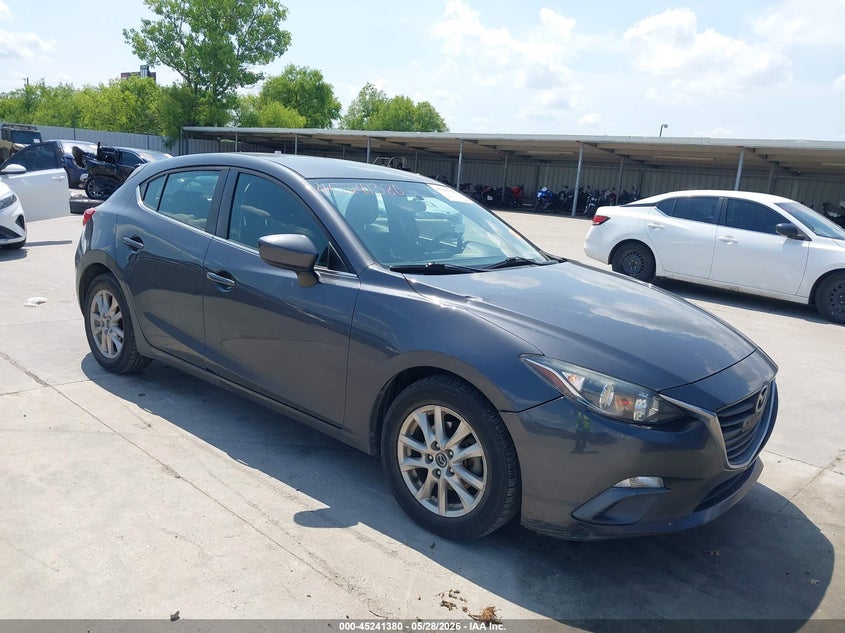 2014 Mazda VIN 3MZBM1L72EM111095 IAAI salvage auction — LEFT SIDE, Salvage Title, sold $2,600 on 2026-07-24 (photo 1)