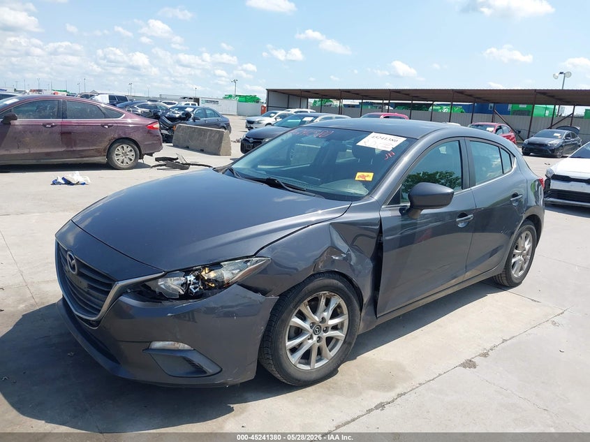 2014 Mazda VIN 3MZBM1L72EM111095 IAAI salvage auction — LEFT SIDE, Salvage Title, sold $2,600 on 2026-07-24 (photo 2)