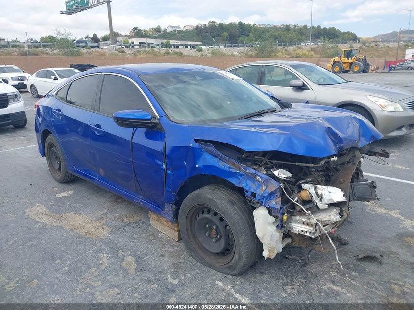 2019 Honda Civic VIN 2HGFC2F63KH531430 IAAI salvage auction — FRONT END, Salvage Title, sold $900 on 2026-07-22 (photo 1)