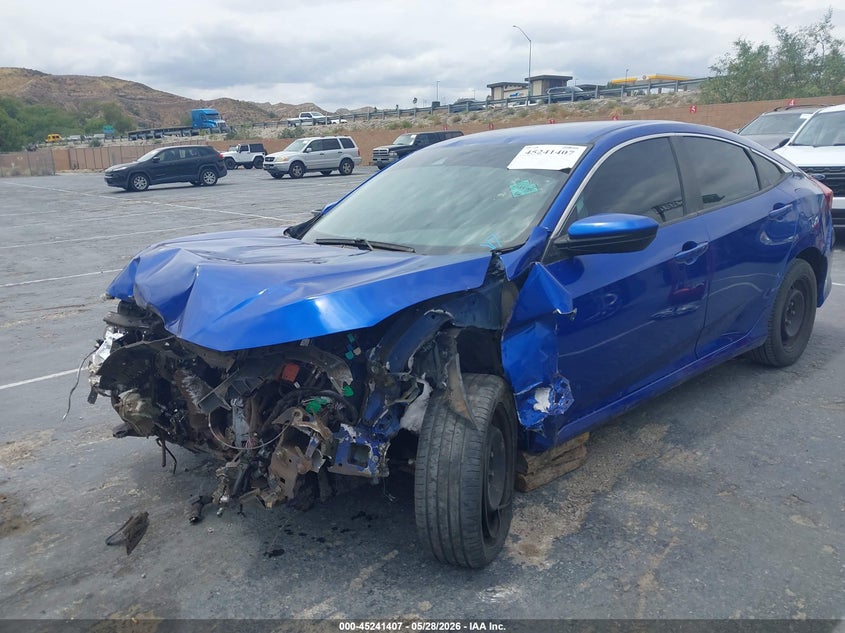 2019 Honda Civic VIN 2HGFC2F63KH531430 IAAI salvage auction — FRONT END, Salvage Title, sold $900 on 2026-07-22 (photo 2)