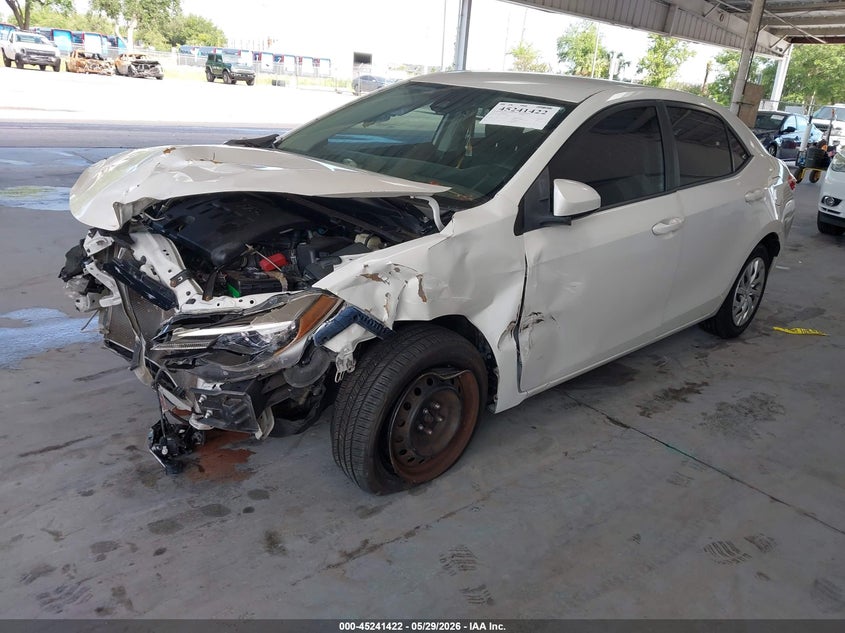 2017 Toyota Corolla VIN 5YFBURHE7HP680322 IAAI salvage auction — FRONT END, Salvage Title, sold $1,850 on 2026-07-22 (photo 2)