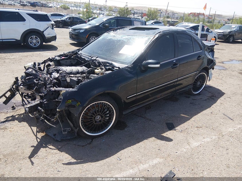 2006 Mercedes-benz C-klasse amg VIN WDBRF76J46F771676 IAAI salvage auction — ROLLOVER, Salvage (New Mexico), sold $225 on 2026-07-06 (photo 2)