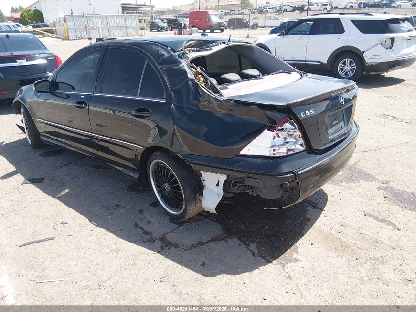 2006 Mercedes-benz C-klasse amg VIN WDBRF76J46F771676 IAAI salvage auction — ROLLOVER, Salvage (New Mexico), sold $225 on 2026-07-06 (photo 3)