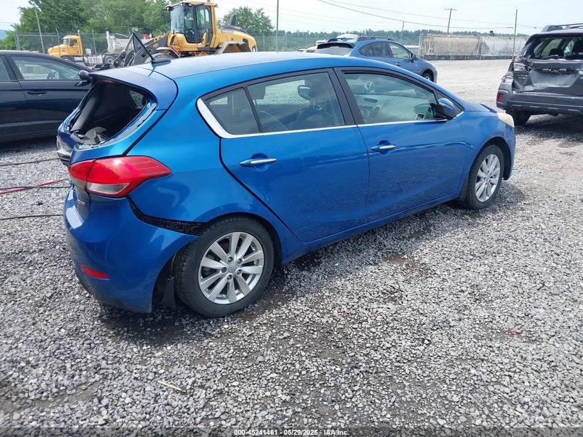 2014 Kia Forte VIN KNAFX5A8XE5172311 IAAI salvage auction — FRONT & REAR, Salvage (North Carolina), sold $375 on 2026-07-31 (photo 4)
