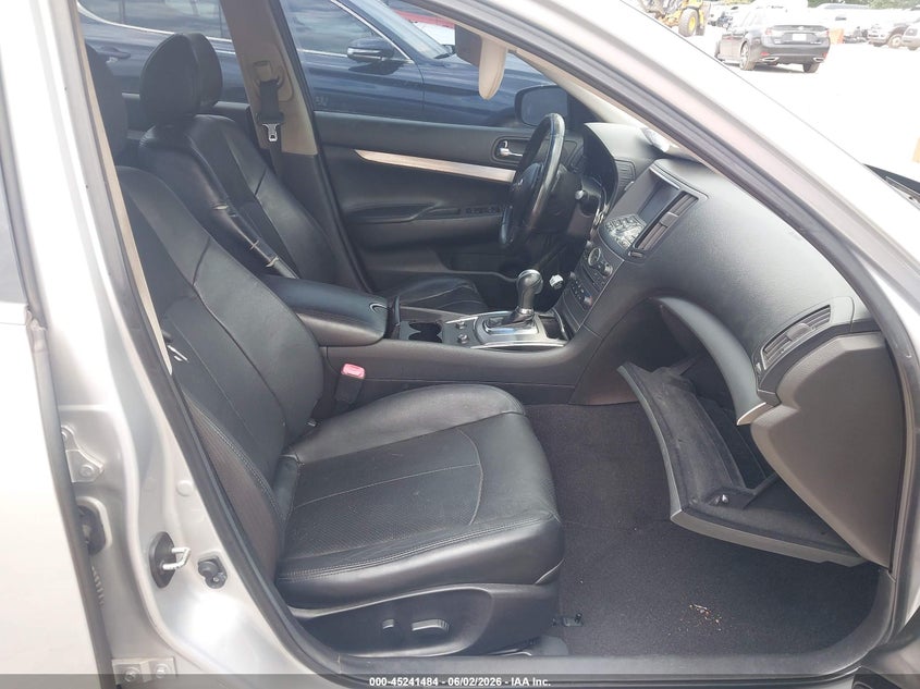 2015 Infiniti Q40 VIN JN1CV6AP7FM502814 IAAI salvage auction — LEFT FRONT, Salvage Title, sold $475 on 2026-07-15 (photo 5)