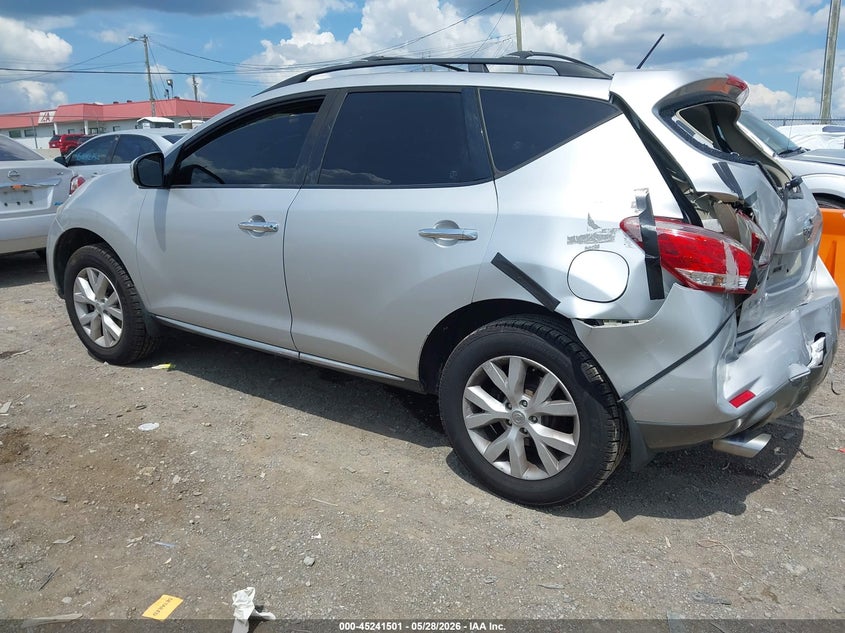 2011 Nissan Murano VIN JN8AZ1MU2BW068575 IAAI salvage auction — REAR END, Clear (Tennessee), sold $25 on 2026-07-30 (photo 3)