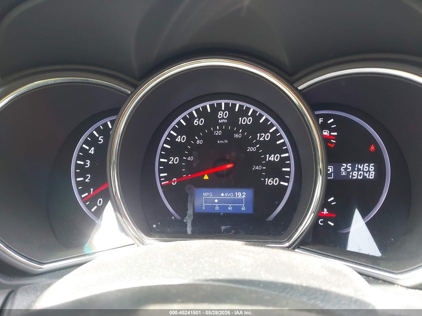 2011 Nissan Murano VIN JN8AZ1MU2BW068575 IAAI salvage auction — REAR END, Clear (Tennessee), sold $25 on 2026-07-30 (photo 7)