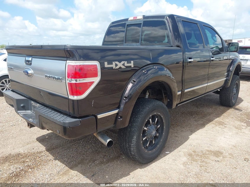 2014 Ford F-150 VIN 1FTFW1ETXEFC07517 IAAI salvage auction — LEFT SIDE, Original (Texas), sold $4,150 on 2026-07-10 (photo 4)