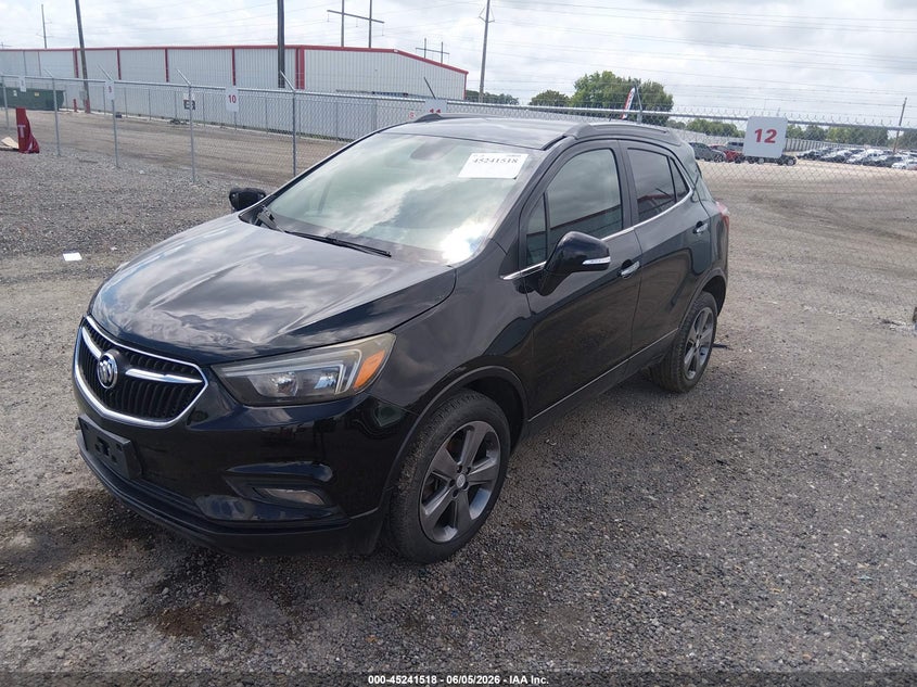 2017 Buick Encore VIN KL4CJBSB6HB151231 IAAI salvage auction — NORMAL WEAR, Salvage Title, sold $525 on 2026-07-22 (photo 2)