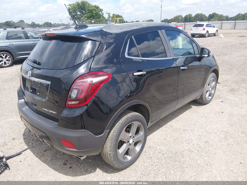 2017 Buick Encore VIN KL4CJBSB6HB151231 IAAI salvage auction — NORMAL WEAR, Salvage Title, sold $525 on 2026-07-22 (photo 4)