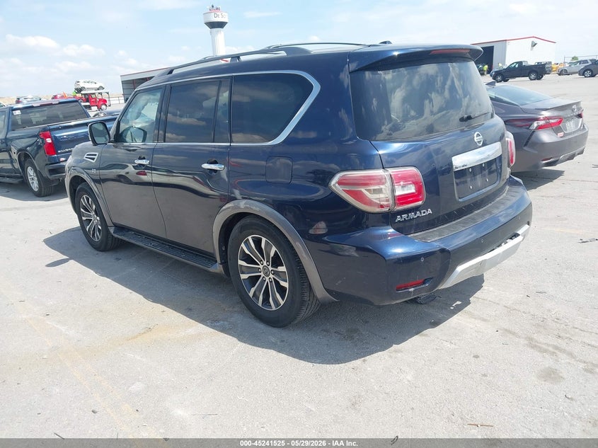 2018 Nissan Armada VIN JN8AY2NC3J9553996 IAAI salvage auction — RIGHT SIDE, Salvage (Iowa), sold $6,050 on 2026-07-14 (photo 3)