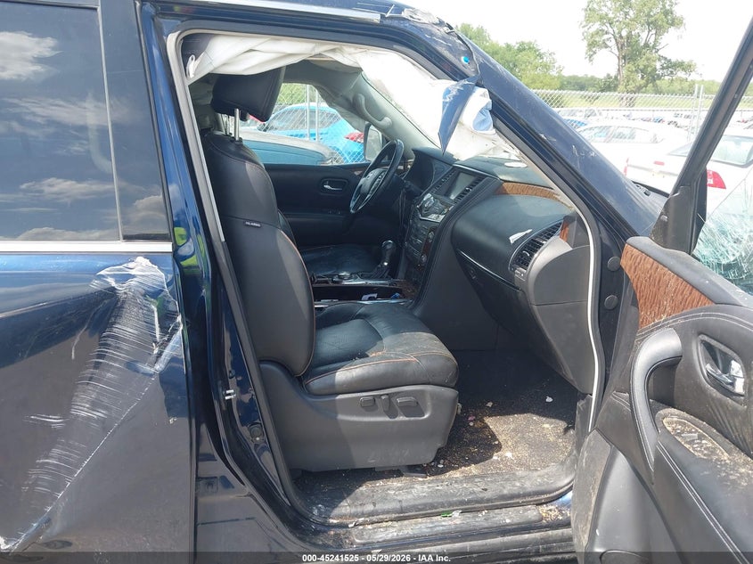 2018 Nissan Armada VIN JN8AY2NC3J9553996 IAAI salvage auction — RIGHT SIDE, Salvage (Iowa), sold $6,050 on 2026-07-14 (photo 5)