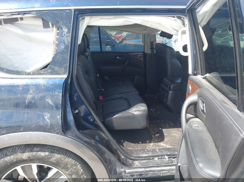 2018 Nissan Armada VIN JN8AY2NC3J9553996 IAAI salvage auction — RIGHT SIDE, Salvage (Iowa), sold $6,050 on 2026-07-14 (photo 8)