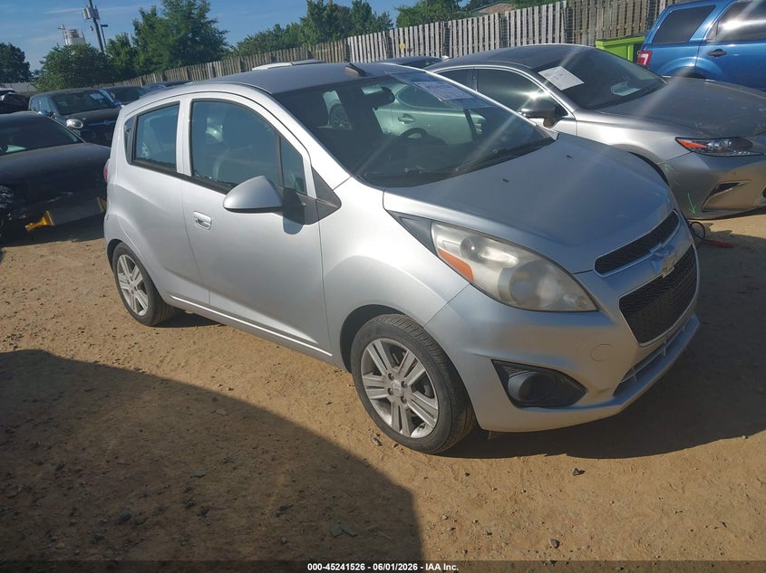 2014 Chevrolet Spark VIN KL8CD6S92EC563582 IAAI salvage auction — NORMAL WEAR, Salvage Title, sold $350 on 2026-07-20 (photo 1)