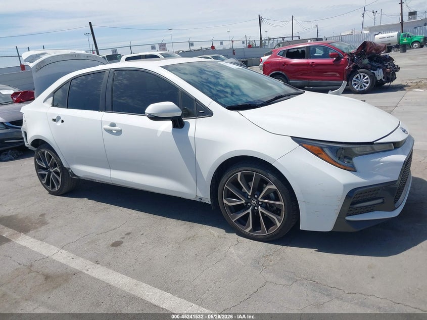 2022 Toyota Corolla VIN JTDM4MCE9NJ095177 IAAI salvage auction — REAR END, Salvage Title, sold $5,750 on 2026-07-08 (photo 1)