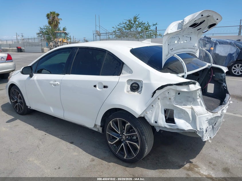 2022 Toyota Corolla VIN JTDM4MCE9NJ095177 IAAI salvage auction — REAR END, Salvage Title, sold $5,750 on 2026-07-08 (photo 3)