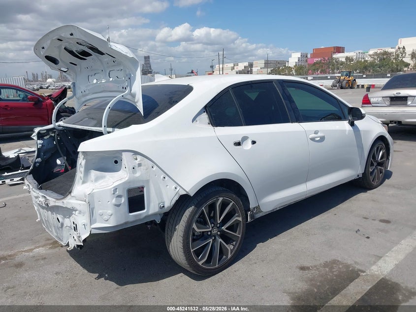 2022 Toyota Corolla VIN JTDM4MCE9NJ095177 IAAI salvage auction — REAR END, Salvage Title, sold $5,750 on 2026-07-08 (photo 4)