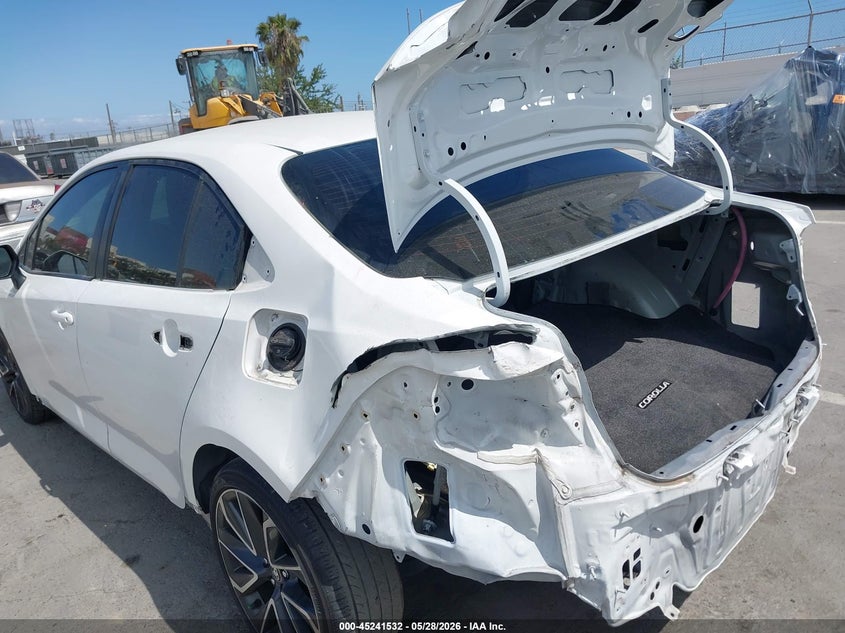 2022 Toyota Corolla VIN JTDM4MCE9NJ095177 IAAI salvage auction — REAR END, Salvage Title, sold $5,750 on 2026-07-08 (photo 6)