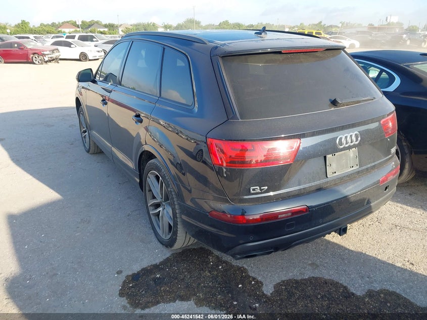 2018 Audi Q7 VIN WA1VAAF71JD015446 IAAI salvage auction — NORMAL WEAR, Original (Texas), sold $5,250 on 2026-07-08 (photo 3)
