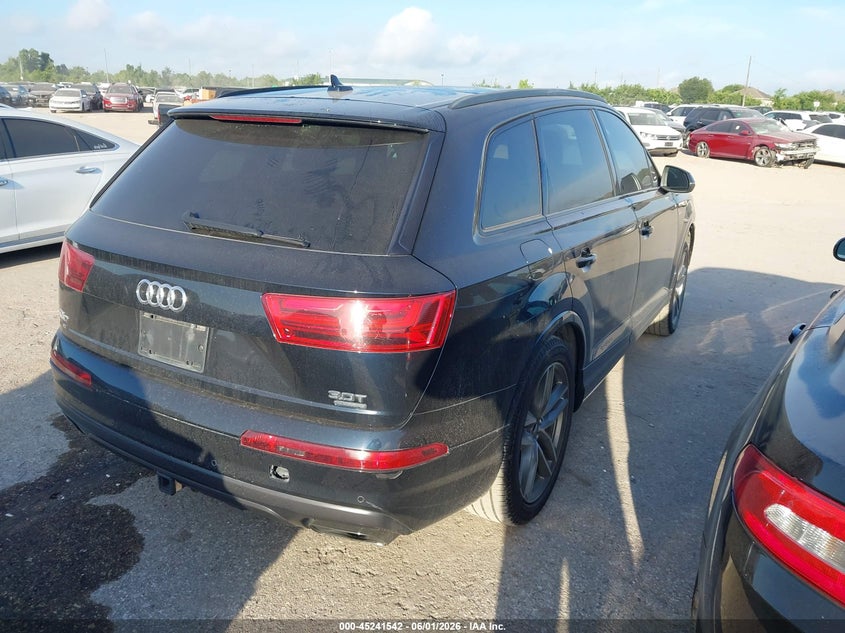 2018 Audi Q7 VIN WA1VAAF71JD015446 IAAI salvage auction — NORMAL WEAR, Original (Texas), sold $5,250 on 2026-07-08 (photo 4)