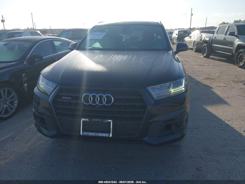 2018 Audi Q7 VIN WA1VAAF71JD015446 IAAI salvage auction — NORMAL WEAR, Original (Texas), sold $5,250 on 2026-07-08 (photo 6)