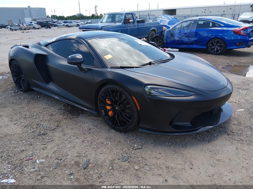2022 Mclaren Gt VIN SBM22GCA0NW001824 — IAAI salvage auction photo
