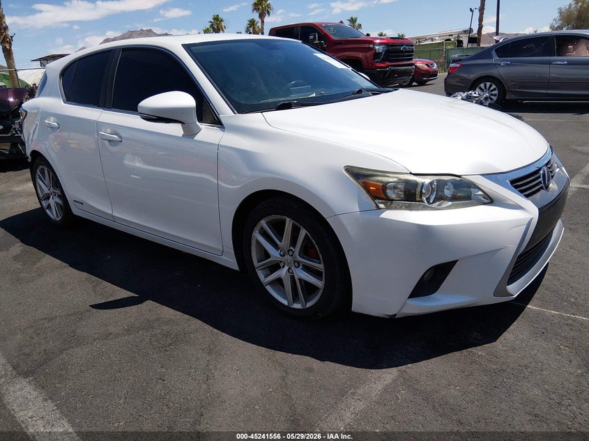 2015 Lexus Ct VIN JTHKD5BH4F2248521 IAAI salvage auction — REAR END, Salvage (Nevada), sold $3,550 on 2026-07-31 (photo 1)