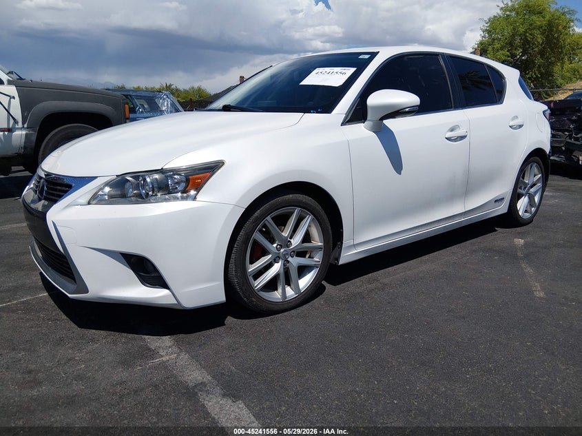 2015 Lexus Ct VIN JTHKD5BH4F2248521 IAAI salvage auction — REAR END, Salvage (Nevada), sold $3,550 on 2026-07-31 (photo 2)