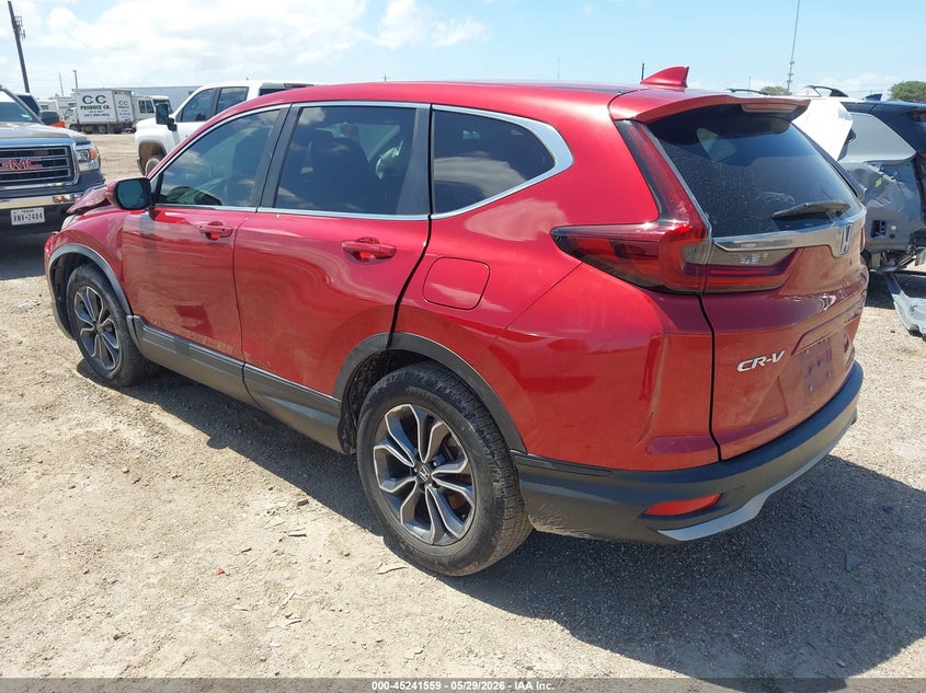 2021 Honda Cr-v VIN 2HKRW1H5XMH401706 IAAI salvage auction — FRONT END, Salvage Title, sold $4,650 on 2026-07-18 (photo 3)