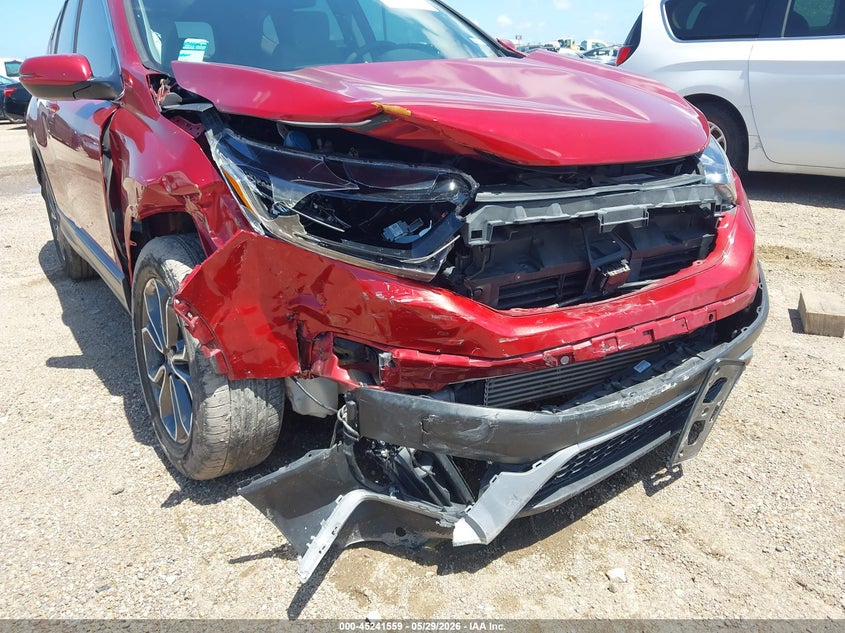 2021 Honda Cr-v VIN 2HKRW1H5XMH401706 IAAI salvage auction — FRONT END, Salvage Title, sold $4,650 on 2026-07-18 (photo 6)