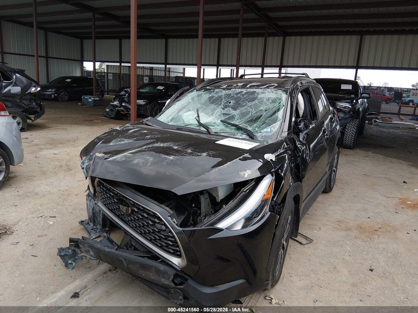 2025 Toyota Corolla cross VIN 7MUDAAAG0SV131449 IAAI salvage auction — ROLLOVER, Salvage Title, sold $1,700 on 2026-07-19 (photo 2)