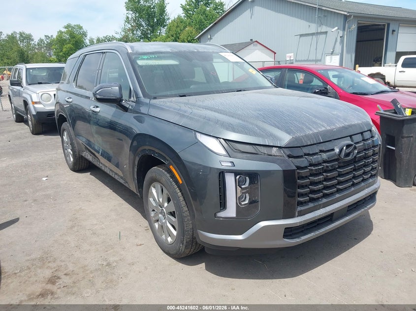2024 Hyundai Palisade VIN KM8R2DGE1RU742385 IAAI salvage auction — HAIL, Salvage Title, sold $16,100 on 2026-07-14 (photo 1)