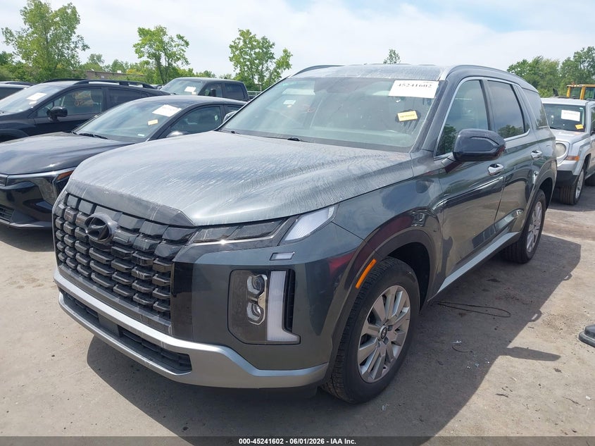 2024 Hyundai Palisade VIN KM8R2DGE1RU742385 IAAI salvage auction — HAIL, Salvage Title, sold $16,100 on 2026-07-14 (photo 2)