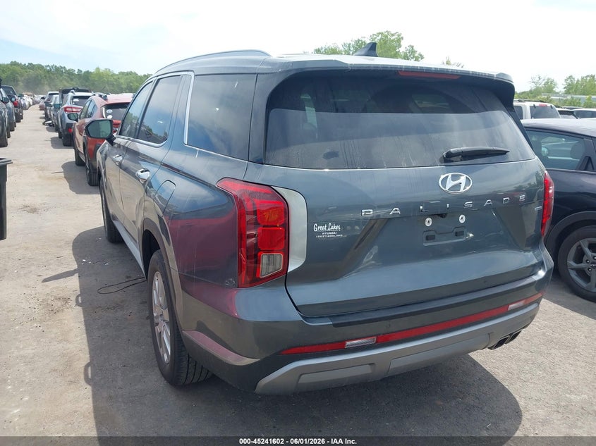 2024 Hyundai Palisade VIN KM8R2DGE1RU742385 IAAI salvage auction — HAIL, Salvage Title, sold $16,100 on 2026-07-14 (photo 3)